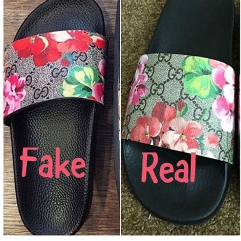 fake womens gucci shoes|gucci slides are they real.